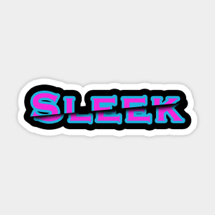 sleek Sticker